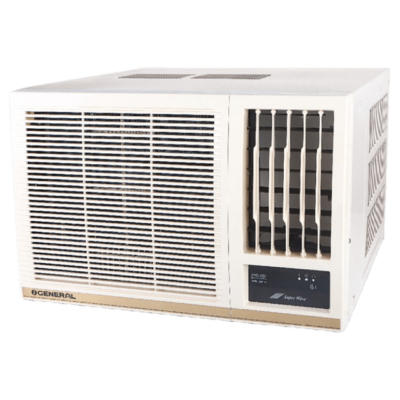 O GENERAL 1.5 Ton 3 Star Window AC (2023 Model, Copper Condenser, Cathin Filter, AXGB18BBAA-B)