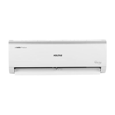 Voltas 1 Ton 5 Star, Inverter Split AC(Copper, 4-in-1 Adjustable Mode, Anti-dust Filter, 2023 Model, 125V Vectra Elite, White)