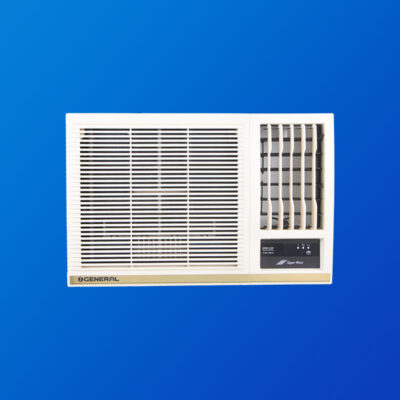 O General BBAA Series 1.2 Ton 3 Star Window AC With Super Wave Technology 3-Speed Cooling (AFGB14BBAA-B, White)