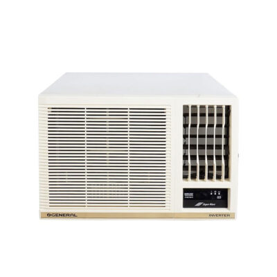 OGeneral CHAA Series 1.8 Ton 5 Star Inverter Window AC with Super Wave Technology,Anti Bacterial Filter (2023 Model Copper AXGB22CHAA-B, White)