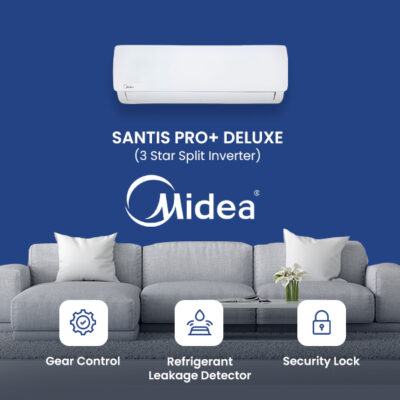 Carrier Midea SANTIS PRO+ DELUXE (1.5 Ton 3 Star Split Inverter)