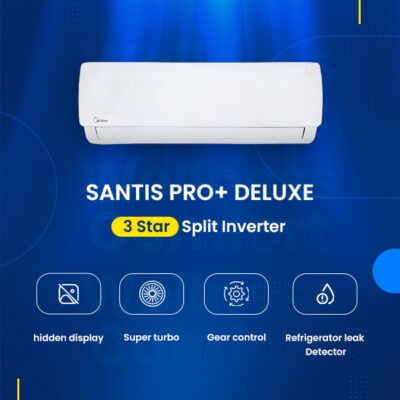 Carrier Midea SANTIS PRO+ DELUXE (1  Ton 3 Star Split Inverter)